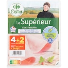 Jambon supérieur Filière Qualité - CARREFOUR EXTRA - Carrefour Jambon supérieur Filière Qualité - CARREFOUR EXTRA à 3,06 € dans le catalogue Carrefour