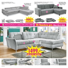 Couch im SB Möbel Boss Prospekt "WSV - JETZT WIRD LOSGESPART!" mit 12 Seiten (Koblenz)