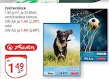 Zeichenblock im Angebot bei GLOBUS in Koblenz Zeichenblock Angebote von Herlitz bei GLOBUS Koblenz für 1,49 €