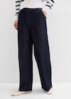 Wide-Leg-Jeans Straight in tiefblau  ungewaschen aus 66% Baumwolle bei bonprix. im Prospekt "" für 19,99 €