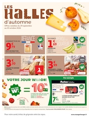 Promos Chocolat dans le catalogue "LES HALLES d'automne" de Auchan Hypermarché Chocolat en promo dans le catalogue Auchan Hypermarché à la page 2