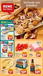 REWE Prospekt für Süderlügum: "Dein Markt", 26 Seiten, 17.11.2025 - 22.11.2025