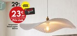 Suspension Tehani papier - Maxi Bazar Suspension Tehani papier à 23,99 € dans le catalogue Maxi Bazar