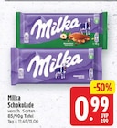 Schokolade im Angebot bei E center in Falkensee Schokolade Angebote von Milka bei E center Falkensee für 0,99 €