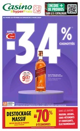 Whisky Angebote im Prospekt "Casino #hyperFrais" von Géant Casino auf Seite 1