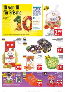 Kartoffeln im aktuellen E center Prospekt (Erlangen) Kartoffeln im E center Prospekt "Wir lieben Lebensmittel!" mit 40 Seiten (Erlangen)