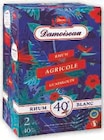 Rhum blanc agricole 40° - Damoiseau en promo chez Super U Rouen à 23,80 €