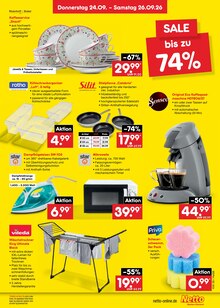 Bügeleisen im aktuellen Netto Marken-Discount Prospekt (Lübeck) Bügeleisen im Netto Marken-Discount Prospekt "Aktuelle Angebote" mit 71 Seiten (Lübeck)