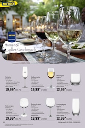 Wasserglas im METRO Prospekt "Wochenangebote SCO + Gewinnspiel + Outdoor" auf Seite 71