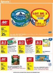 Prix et réduction Thon dans le prospectus Carrefour en cours Offre Thon dans le catalogue Carrefour du moment à la page 53