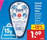 Aktuelles Quarki Quark Frischkäse Angebot bei Netto Marken-Discount in Stuttgart ab 1,69 €