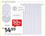 Fertigvorhang „Scala“ Angebote von Esposa bei XXXLutz Möbelhäuser Celle für 14,99 €