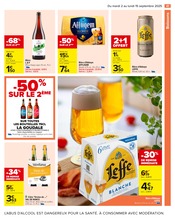 Bière Angebote im Prospekt "PETIT-DÉJEUNER" von Carrefour auf Seite 43