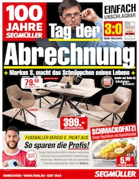 Der aktuelle Segmüller Prospekt 100 Jahre Segmüller - Tag der Abrechnung