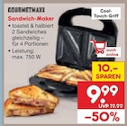 Sandwich-Maker von GOURMET MAXX im aktuellen Netto Marken-Discount Prospekt