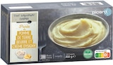 Purée de pomme de terre au beurre et à la crème d'isigny en promo chez Picard Purée de pomme de terre au beurre et à la crème d'isigny dans le catalogue Picard