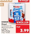 Riegel Angebote von KINDER bei Kaufland Heidelberg für 3,99 €