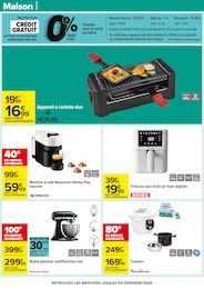 Prix et réduction Moulinex dans le prospectus Carrefour en cours Offre Moulinex dans le catalogue Carrefour du moment à la page 52