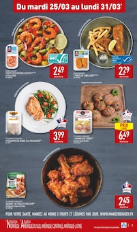 Promo Crustacés dans le catalogue Aldi du moment à la page 7