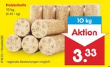 Aktuelles Holzbriketts Angebot bei Netto Marken-Discount in Karlsruhe ab 3,33 €