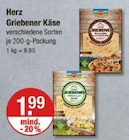 Griebener Käse von Herz im aktuellen V-Markt Prospekt für 1,99 €