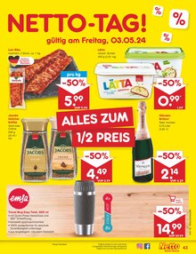Sekt im Netto Marken-Discount Prospekt "Aktuelle Angebote" mit 50 Seiten (Osnabrück)