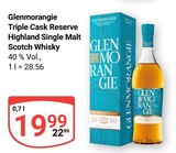 Triple Cask Reserve Highland Single Malt Scotch Whisky Angebote von Glenmorangie bei GLOBUS Völklingen für 19,99 €