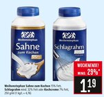 Sahne zum Kochen Angebote von Weihenstephan bei Marktkauf Rottenburg für 1,19 €