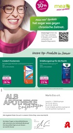 Aktueller mea - meine apotheke Apotheken Prospekt in Engstingen und Umgebung, "Unsere Januar-Angebote" mit 4 Seiten, 01.01.2026 - 31.01.2026
