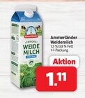 Aktuelles Weidemilch Angebot bei Markant Nordwest in Osnabrück ab 1,11 €