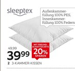 Sleeptex 3-Kammer-Kissen „Ilu“ im aktuellen XXXLutz Möbelhäuser Prospekt
