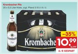 Pils im Angebot bei Netto Marken-Discount in Dachau Pils Angebote von Krombacher bei Netto Marken-Discount Dachau für 10,99 €