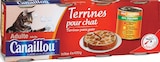 Terrines pour chat adulte aux viandes et aux légumes - Canaillou en promo chez Intermarché Super Terrines pour chat adulte aux viandes et aux légumes - Canaillou dans le catalogue Intermarché Super