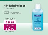 mea - meine apotheke - Händedesinfektion Angebot im Prospekt Händedesinfektion bei mea - meine apotheke im Prospekt "" für 9,95 €