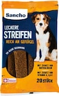 Hundesnacks Kaustreifen von Sancho für 0,59 € bei Netto Marken-Discount im Angebot Hundesnacks Kaustreifen von Sancho im aktuellen Netto Marken-Discount Prospekt