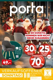 Aktueller porta Möbel Möbel & Einrichtung Prospekt in Niesky und Umgebung, "SO GÜNSTIG KOMMEN WIR NICHT MEHR ZUSAMMEN" mit 16 Seiten, 30.11.2025 - 07.12.2025