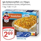 Schlemmerfilet von Iglo im aktuellen GLOBUS Prospekt
