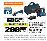 Combi-Kit Professional Angebote von Bosch bei OBI Pirna für 299,99 €