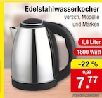 Edelstahlwasserkocher Angebote bei Zimmermann Neustadt für 7,77 €