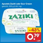 Apostels Zaziki oder Sour Cream bei Netto Marken-Discount im Plate Prospekt für 0,79 €