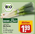 Bio Porree im Angebot bei REWE in Buxtehude Bio Porree Angebote von REWE Bio bei REWE Buxtehude für 1,99 €