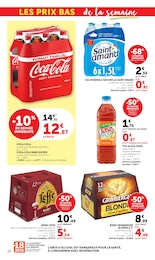Prix et réduction Coca-Cola dans le prospectus U Express en cours Offre Coca-Cola dans le catalogue U Express du moment à la page 22