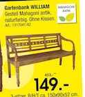 Gartenbank WILLIAM im Angebot bei Zurbrüggen in Löhne Gartenbank WILLIAM Angebote bei Zurbrüggen Löhne für 149,00 €