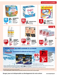 Prix et réduction Cosmétiques dans le prospectus Auchan Supermarché en cours Offre Cosmétiques dans le catalogue Auchan Supermarché du moment à la page 21