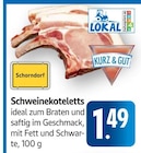 Schweinekoteletts bei E center im Filderstadt Prospekt für 1,49 €