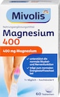 Magnesium 400, Tabletten 60 St von Mivolis im aktuellen dm-drogerie markt Prospekt