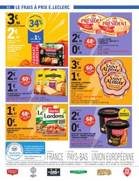 Offre Produits Laitiers dans le catalogue E.Leclerc du moment à la page 32