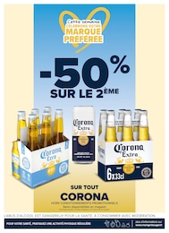 Offre Corona dans le catalogue Carrefour Proximité du moment à la page 14