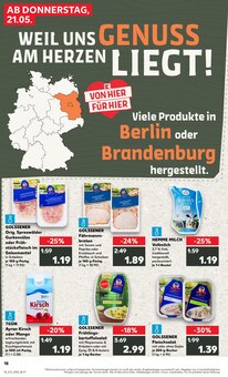 Braten im Kaufland Prospekt "Hier bin ich richtig" mit 63 Seiten (Cottbus)