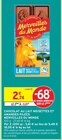 Chocolat au lait noisettes et amandes pilées - MERVEILLES DU MONDE en promo chez Intermarché Super Saint-Maur-des-Fossés à 0,87 €